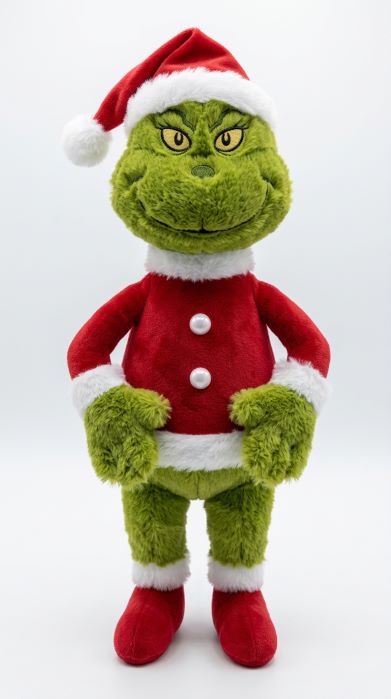 (Mis 3+) IL GRINCH Peluche 40cm (Xmas Outfit)…x12